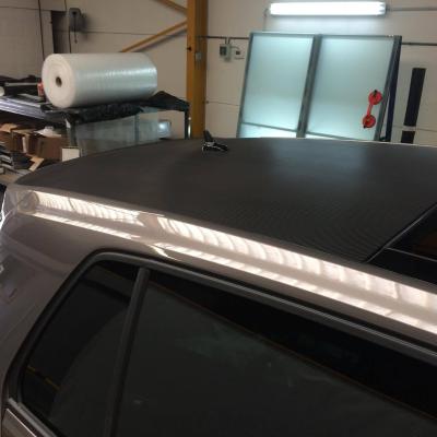 Golf VII - Dakbedekking in Carbon Matte afwerking
