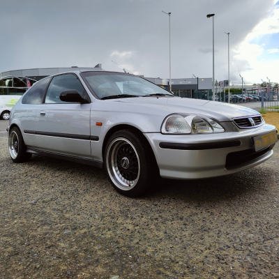 Civic - Vitres teintées en 80% 