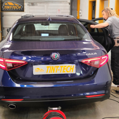 Giulia - teinte des vitres arrières en 80%