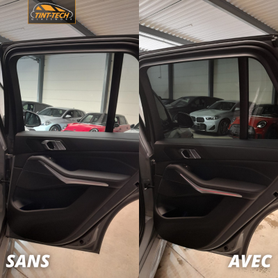 X5 - Tint van de achterruiten in 95%