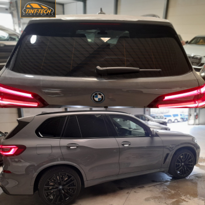 X5 - Tint van de achterruiten in 95%