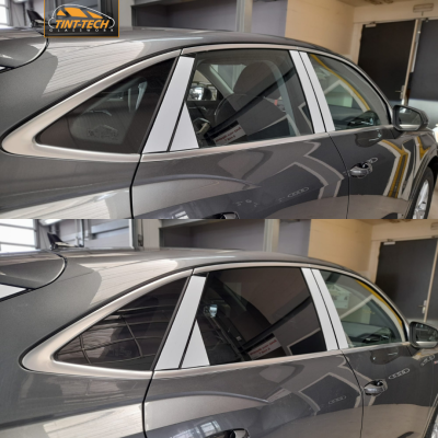 Q3 Sportback - Tint van de achterruiten in 80%