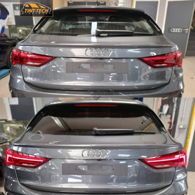 Q3 Sportback - Tint van de achterruiten in 80%