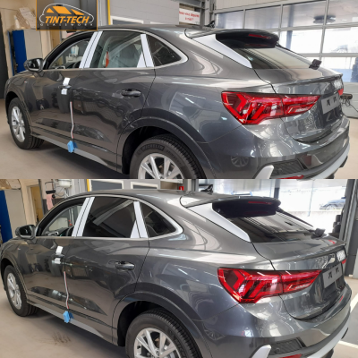 Q3 Sportback - Tint van de achterruiten in 80%