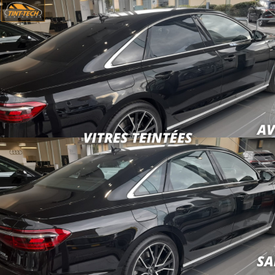 A8 - Tint van de achterruiten in 80%