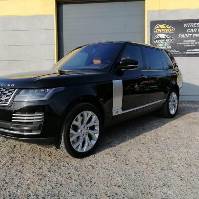 P400e - Tint van de achterruiten in 80%