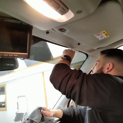 Transit AWD - Safety Film veilige glasbehandeling + zonnetape