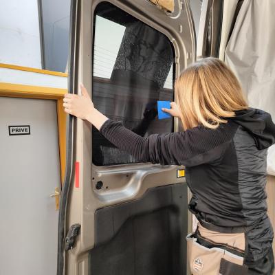 Transit AWD - Safety Film veilige glasbehandeling + zonnetape