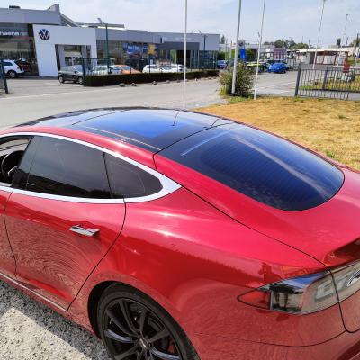 Model S - 95% Window tint on the rear window