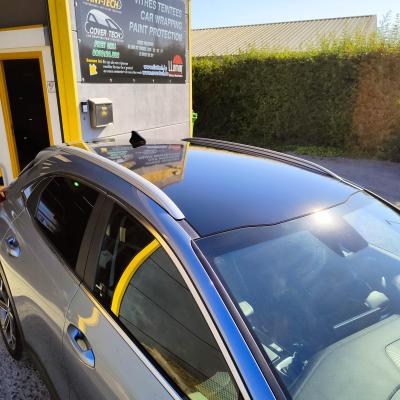 X'Ceed - Gloss Black roof Caw wrapping 