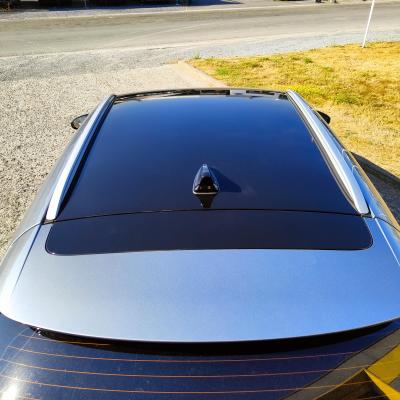 X'Ceed - Gloss Black roof Caw wrapping 