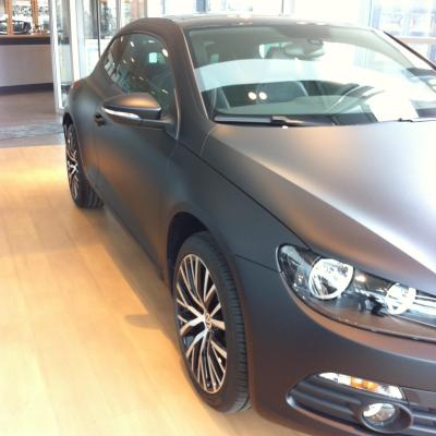 Scirocco - Black Matte Car Wrapping