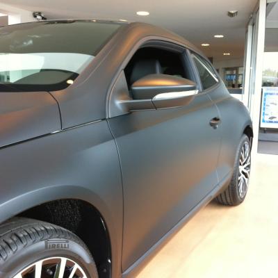 Scirocco - Black Matte Car Wrapping