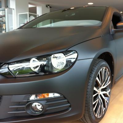 Scirocco - Black Matte Car Wrapping