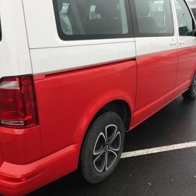 Transporter - Black Matte Accent Wrap