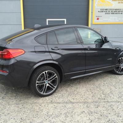 X4 - Tint van de achterruiten in 80%