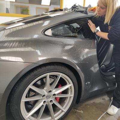 Porsche 911 - Tint van de achterruiten in 80%