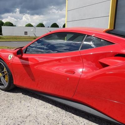 Ferrari 458 GTB - Tint van de achterruiten in 80%