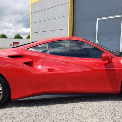 Ferrari 458 GTB - Tint van de achterruiten in 80%