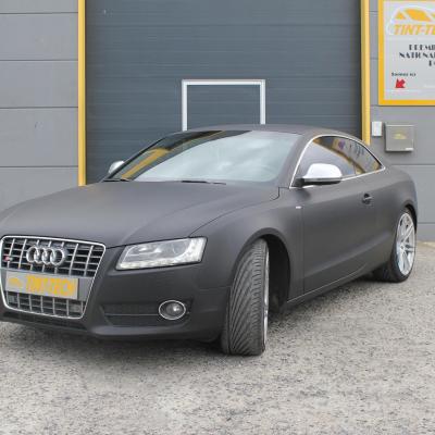 A5 Coupé - Car Wrapping en Noir Matte