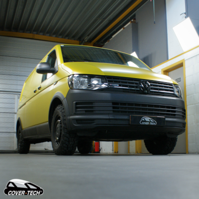 Transporter - Satin Bitter Yellow Full Car Wrapping