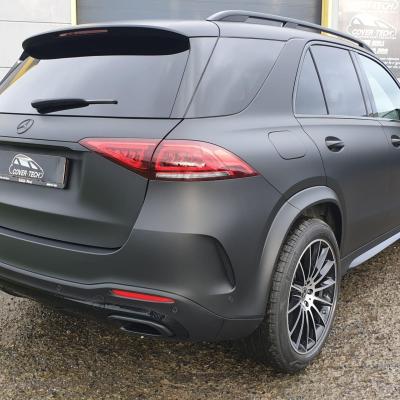 GLA - Black Matte Car Wrapping