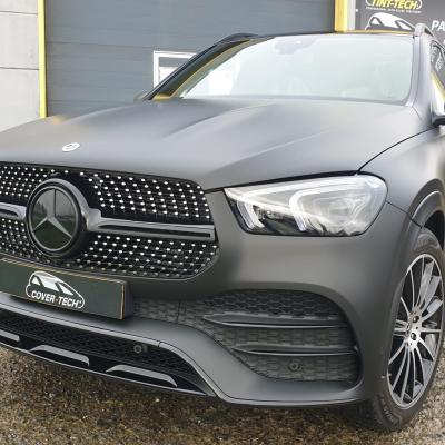 GLA - Black Matte Car Wrapping