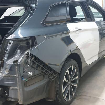 I40 - Grey Car Wrapping