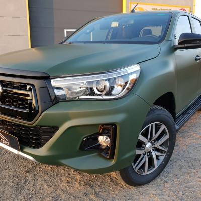 Hillux - Military Green Car Wrapping