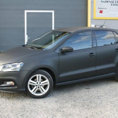 Polo - Black Matte Car Wrapping