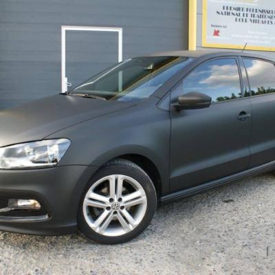 Polo - Black Matte Car Wrapping