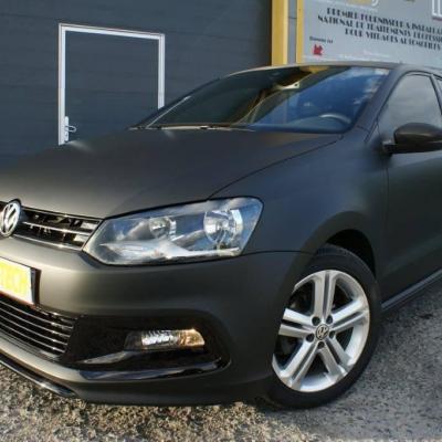 Polo - Black Matte Car Wrapping